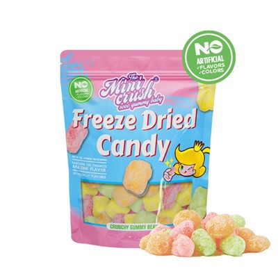 Dondurulmuş Qurudulmuş Xırtıldayan Ayılar (Təbii Rəng)